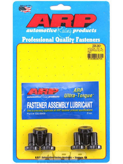 ARP Flywheel Bolt M12 X 1.0 Thread x.780" UHL Honda 1.5L & 1.6L 6pcs 208-2801 ARP - Micks Gone Bush