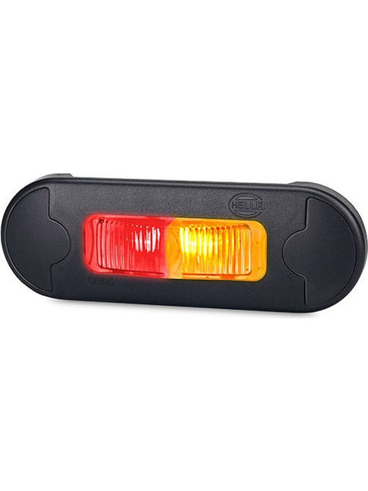 Hella Pack 16 LED Side Marker Lamp Amber/Red 12/24V Flush Mount 500mm 2083BULK Marker Light Assemblies Hella - Micks Gone Bush