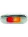 Hella LED Side Marker Lamp Amber/Red 12/24V S/Stl Bezel Flush Mount 500mm 2083S Hella - Micks Gone Bush