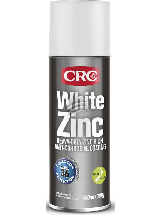 CRC White Zinc Aerosol - 400mL 2090 CRC - Micks Gone Bush