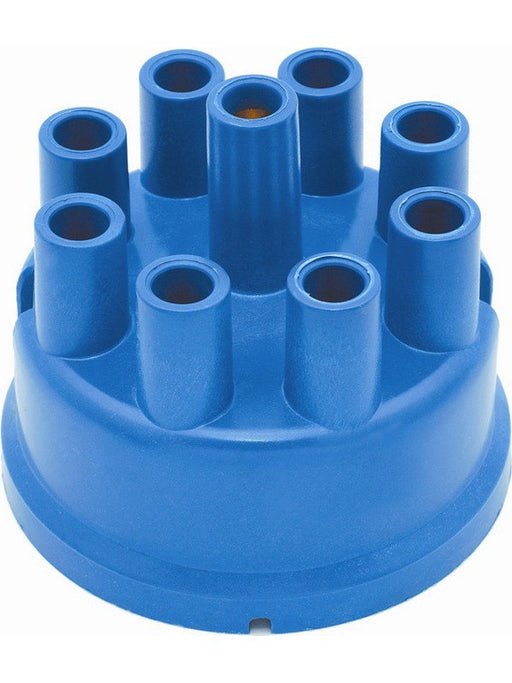 Mallory Distributor Cap Socket Style Terminals Clamp Down Blue Non-Vente 209D Mallory - Micks Gone Bush