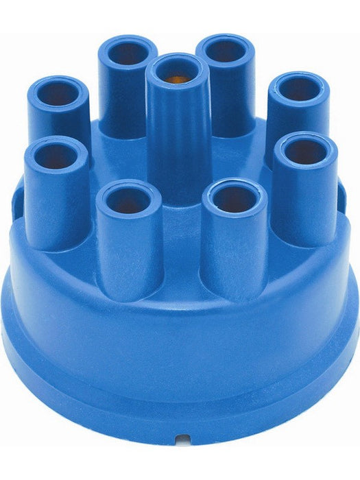 Mallory Distributor Cap Socket Style Terminals Clamp Down Blue Non-Vente 209D Mallory - Micks Gone Bush