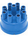 Mallory Distributor Cap Socket Style Terminals Clamp Down Blue Non-Vente 209D Mallory - Micks Gone Bush