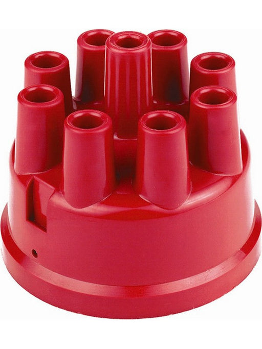 Mallory Distributor Cap Socket Style Terminals Clamp Down Red Vented Non 209M Mallory - Micks Gone Bush