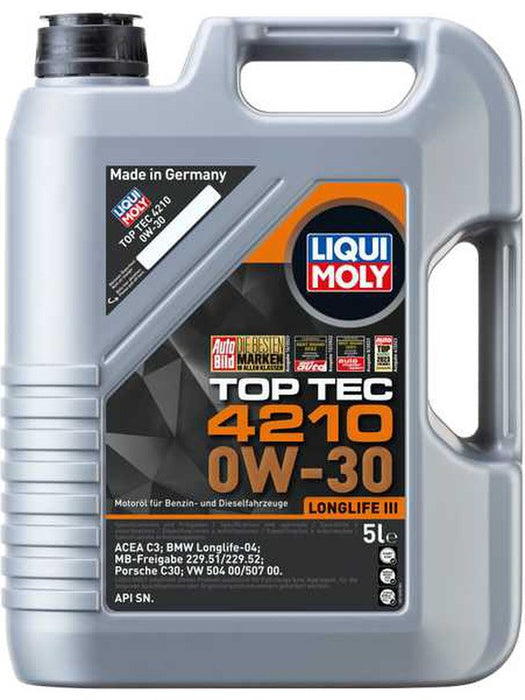 Liqui Moly Top Tec 4210 0W-30 Motor Oil 5L 21605 Liqui Moly - Micks Gone Bush
