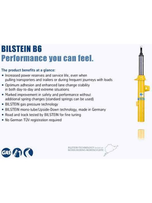 Bilstein B6 Performance Front Left Strut 22-263186 Shocks, Struts Bilstein - Micks Gone Bush
