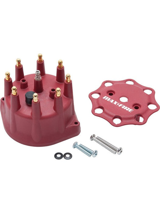 Edelbrock Distributor Cap Max-Fire HEI Style Terminals Brass Terminals 22731 Edelbrock - Micks Gone Bush