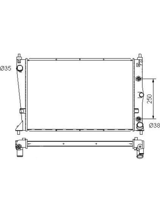 Jayrad Radiator JR0162V Jayrad - Micks Gone Bush