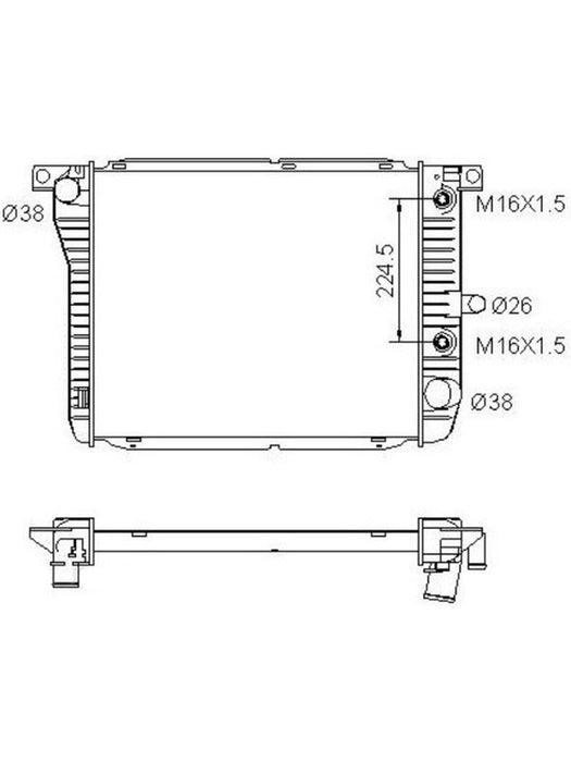 Jayrad Radiator A/T JR0055V Jayrad - Micks Gone Bush