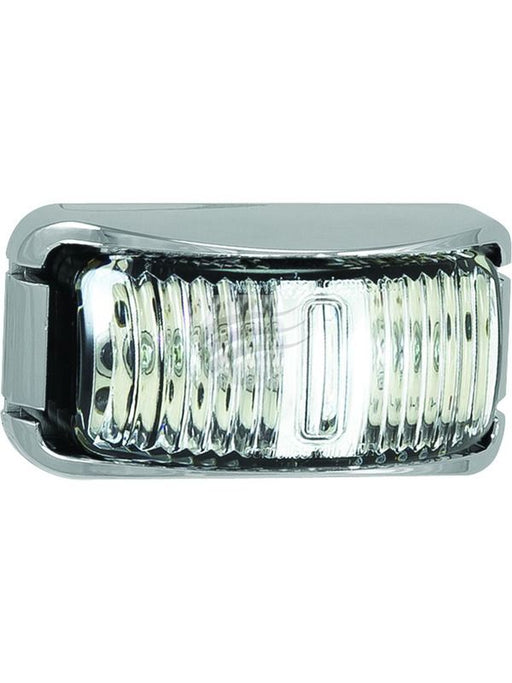 Autolamps 10-Pack Amber/Red Side Marker Lamps with Chrome Finish Marker Light Assemblies Autolamps LED    - Micks Gone Bush
