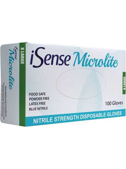 TGC iSense Microlite Nitrile Gloves, Small, 100 per Box 230031 THE GLOVE COMPANY - Micks Gone Bush