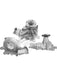 Jayrad Water Pump For Toyota Hiace KDH 1Kd-Ftv 2Kd-Ftv 2.5L 3.0L Dohc JWP0081 Jayrad - Micks Gone Bush