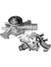 Jayrad Water Pump Ford Falcon Fairlane Fairmont Ltd Tickford Te50 Tl50 JWP0064 Jayrad - Micks Gone Bush
