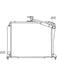 Jayrad Radiator M/T JR2130J Jayrad - Micks Gone Bush