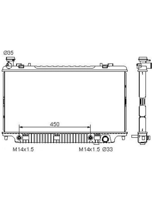 Jayrad Radiator JR1074J Jayrad - Micks Gone Bush