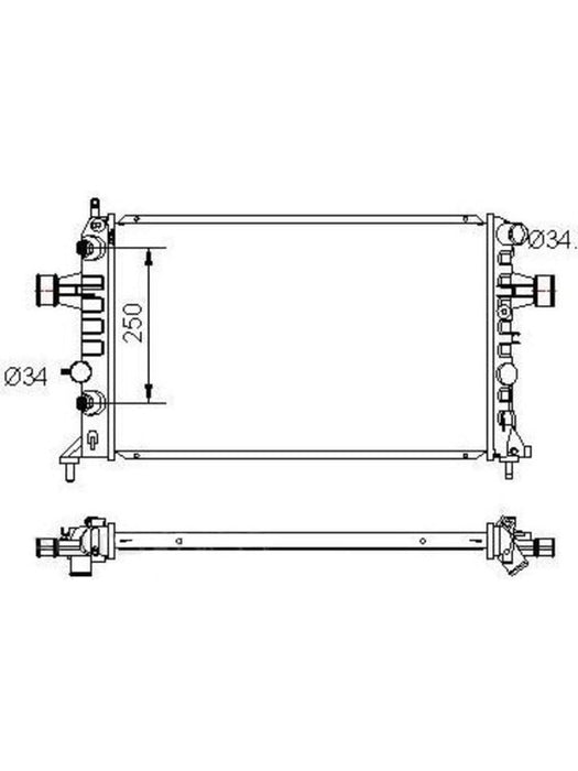 Jayrad Radiator A/T JR1033J Jayrad - Micks Gone Bush