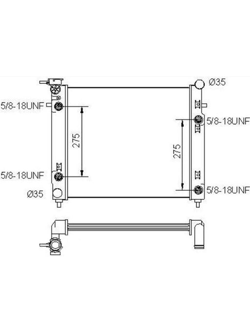Jayrad Radiator A/T JR1013J Jayrad - Micks Gone Bush