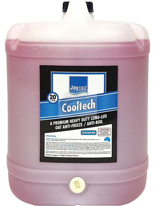 Jayrad Long Life Concentrate Af/Ab Engine Coolant Pink 1020G/L Glycol CTECH20P Jayrad - Micks Gone Bush