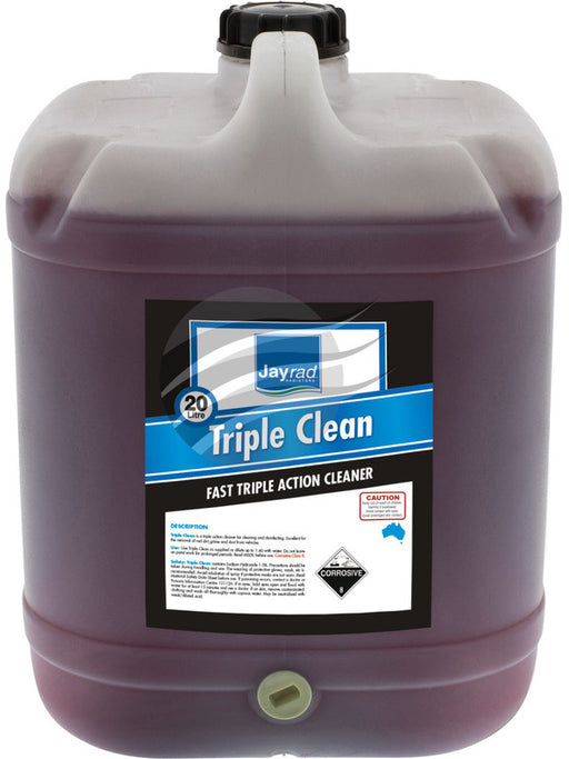 Jayrad Triple Clean Multi Purpose Cleaner Bulk Concentrate 20 Litre TC20 Jayrad - Micks Gone Bush