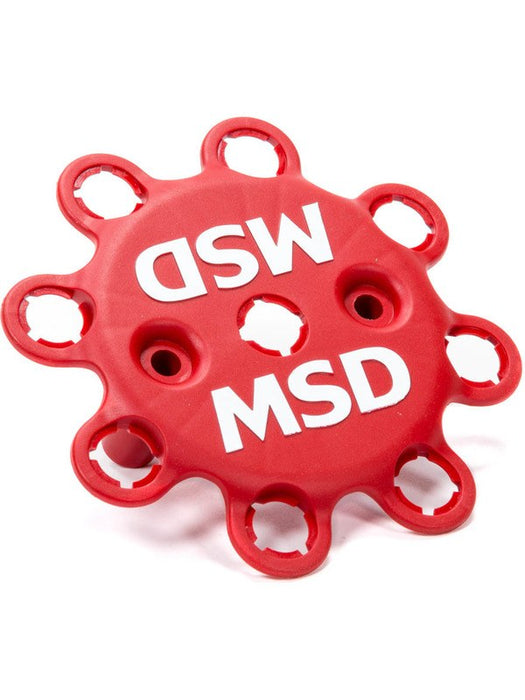 MSD Distributor Wire Retainer - Plastic - Red - MSD HEI Style - Each (MSD23243) 23243 MSD - Micks Gone Bush