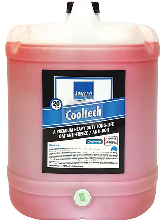 Jayrad Long Life Concentrate Af Ab Engine Coolant Red 20L 1020G/L CTECH20R Jayrad - Micks Gone Bush