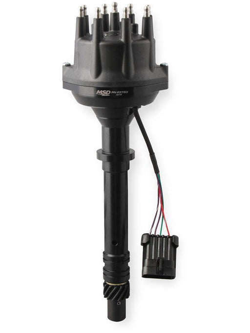 MSD Distributor Pro-Billet Dual Sync EFI Black Cap Black Chevy 23753 MSD - Micks Gone Bush
