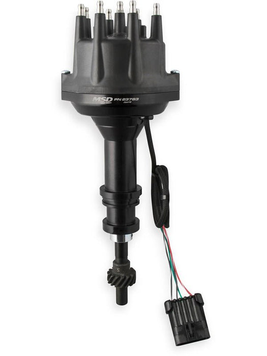 MSD Distributor Pro-Billet Dual Sync EFI Black Cap Black Ford 23783 MSD - Micks Gone Bush