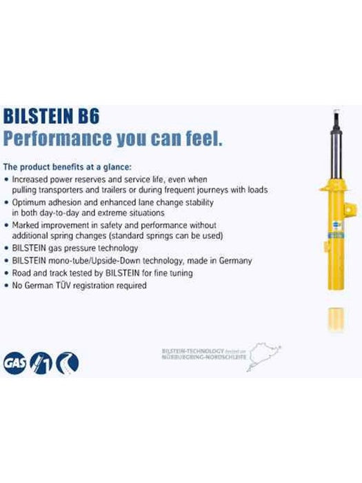 Bilstein B6 Monotube Shock Absorber For 15-17 Ford Transit Rear 24-265331 Bilstein - Micks Gone Bush