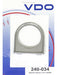 VDO Gauge Mounting Panel One 2-1/16 in Hole Steel Chrome Universal (240-034) 240.034 Gauge Panels, Pods and Mounting Cups VDO - Micks Gone Bush
