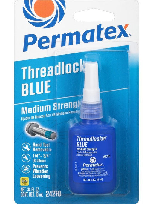 Permatex Medium Strength Threadlocker Blue 10ml 24210 Permatex - Micks Gone Bush