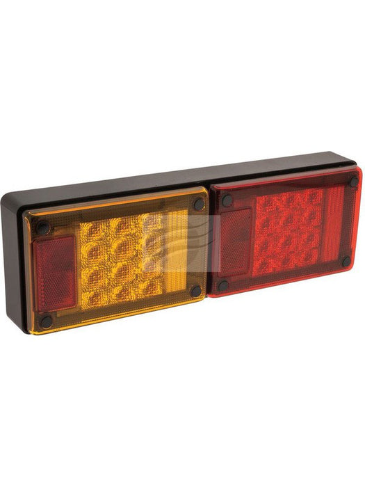 Hella Jumbo LED Double Combo Lamp 12/24V Stop/Tail/Indicator 2M Lead 2429 Hella - Micks Gone Bush