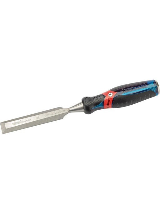 Draper Tools Expert 22mm Soft Grip Pound Thru Bevel Edge Wood Chisel 24407 Draper Tools - Micks Gone Bush