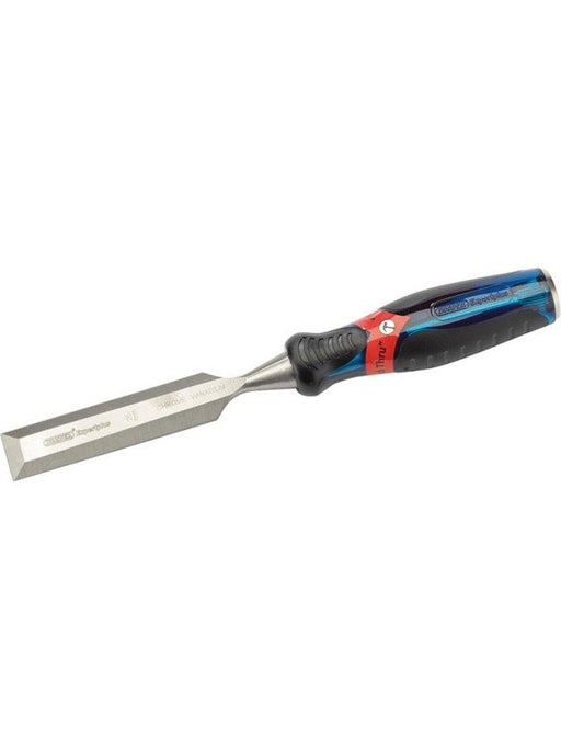 Draper Tools Expert 25mm Soft Grip Pound Thru Bevel Edge Wood Chisel 24408 Draper Tools - Micks Gone Bush