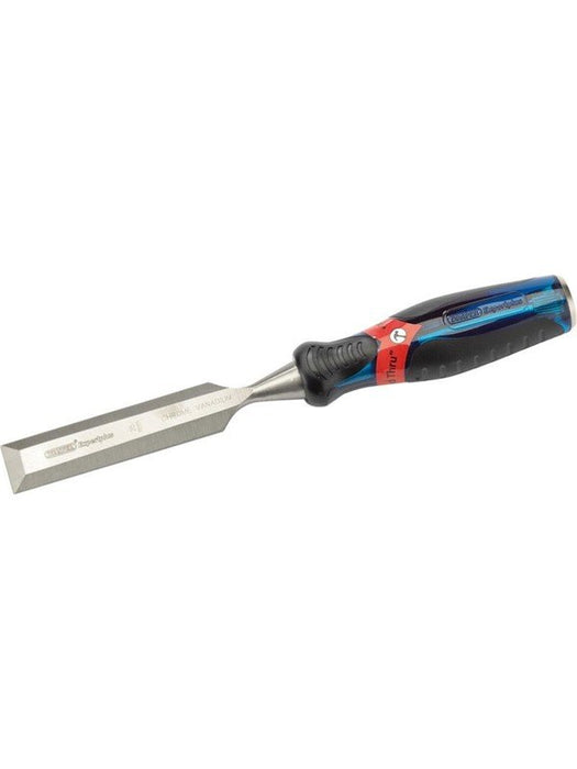 Draper Tools Expert 25mm Soft Grip Pound Thru Bevel Edge Wood Chisel 24408 Draper Tools - Micks Gone Bush