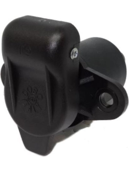 Cobo 3 Pin Small round Plastic Socket 12/24V 2X 25Amp 1X 5Amp 25.036.100.01 Cobo - Micks Gone Bush
