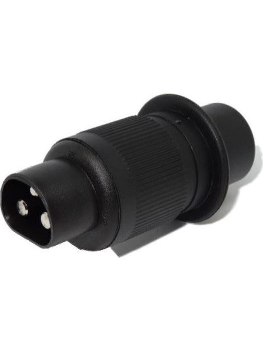 Cobo 3 Pin Small Round Plastic Plug 12/24V 2X 25Amp 1X 5Amp 25.036.200.01 Others Cobo - Micks Gone Bush