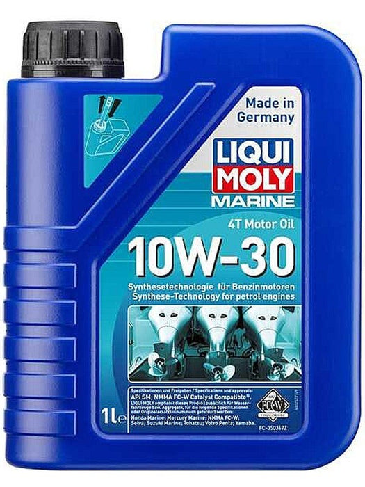 Liqui Moly High Performance Marine 4T Motor Oil 10W-30 1L 25022 Liqui Moly - Micks Gone Bush