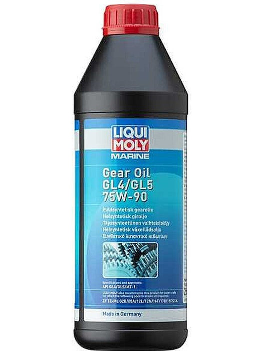 Liqui Moly Marine Fully Synthetic Gear Oil GL4/GL5 75W-90 1L 25071 Liqui Moly - Micks Gone Bush