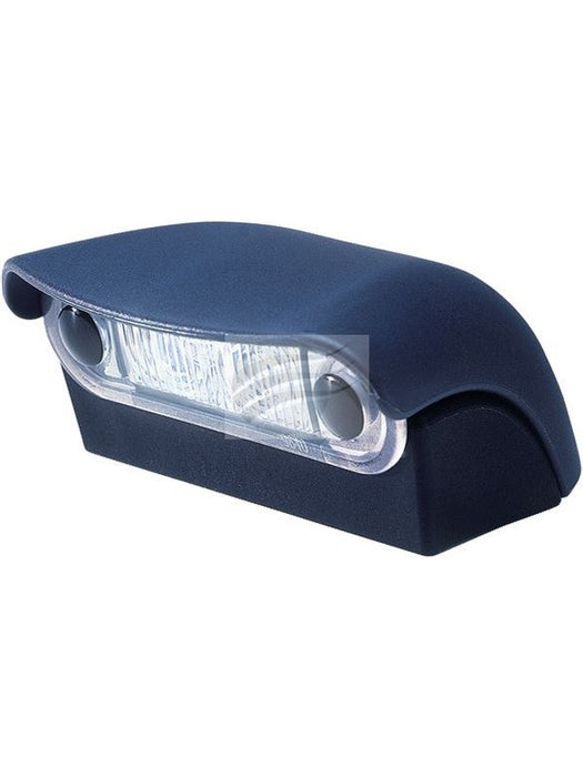 Hella LED Licence Plate Lamp 8-28V Black Housing Surface Mount 250mm 2559-1DT Hella - Micks Gone Bush
