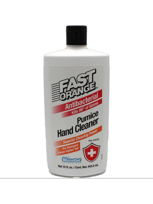 Permatex Fast Orange Antibacterial Pumice Hand Cleaner 15 oz 25722 PERMATEX - Micks Gone Bush