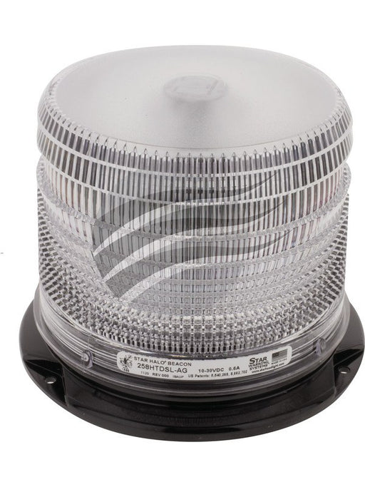 Star LED Amber/Green Beacon 12/24V 3 Bolt Short Lens 258HTDSL-AG STAR - Micks Gone Bush