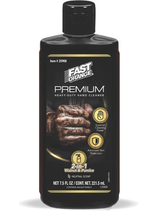 Permatex Hand Cleaner Fast Orange Premium Pumice Walnut 7.5 oz Squeeze 25908 Hand Cleaners Permatex - Micks Gone Bush