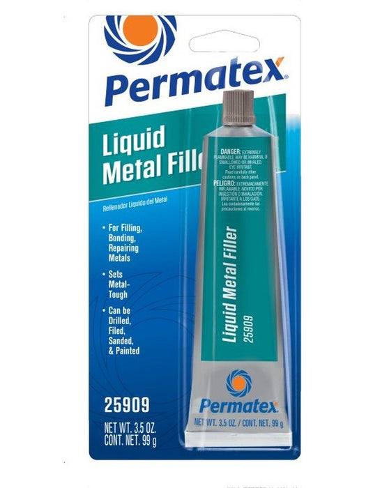 Permatex Liquid Metal Filler Carded 99G 25909 25909 Permatex - Micks Gone Bush