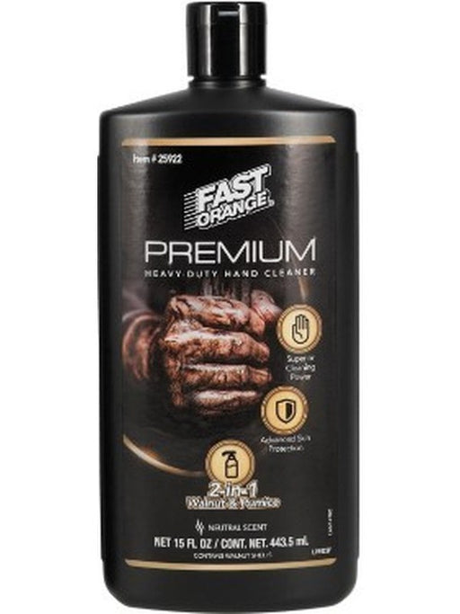 Permatex Hand Cleaner Fast Orange Premium Pumice Walnut 15 oz Squeeze 25922 Hand Cleaners Permatex - Micks Gone Bush