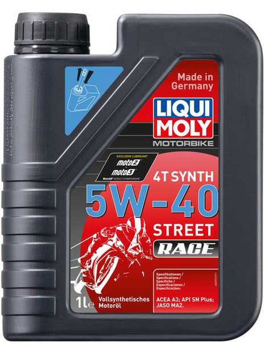 Liqui Moly Full Synthetic Motorbike 4T 5W-40 Street Race Motor Oil 1L 2592 Liqui Moly - Micks Gone Bush