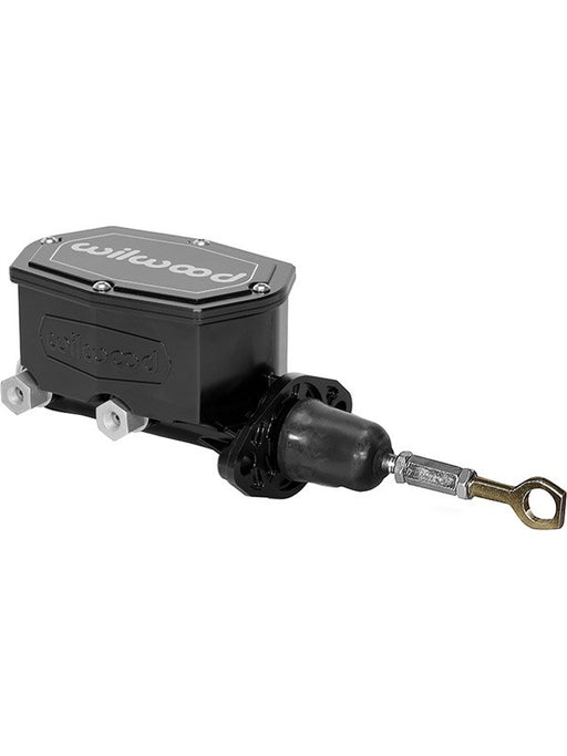 Wilwood M/C Tandem Compact Integral 1.00 Dia Die Cast Dual Outlet W (26015542BK) 260-15542-BK Wilwood - Micks Gone Bush