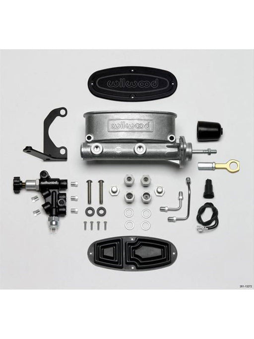 Wilwood Master Cylinder Tandem Aluminum Natural 0.875 In. Bore Prop 261-13272 Wilwood - Micks Gone Bush