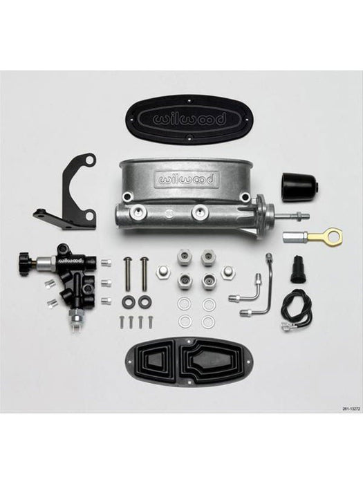 Wilwood Master Cylinder Tandem Aluminum Natural 0.875 In. Bore Prop 261-13272 Wilwood - Micks Gone Bush