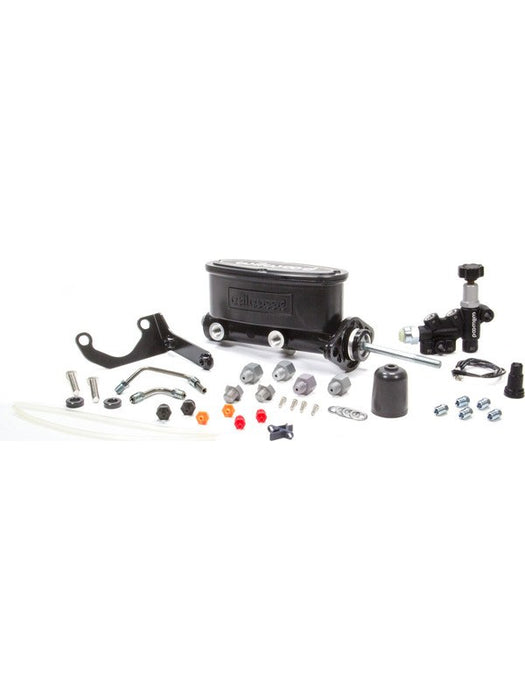 Wilwood Master Cylinder Tandem Aluminum Black Anodized Kit 261-13626-BK Wilwood - Micks Gone Bush