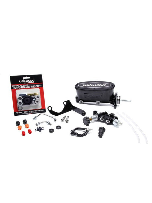 Wilwood Master Cylinder Single Bowl Design Billet Aluminum Black 261-14158-BK Wilwood - Micks Gone Bush